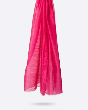 Étole Élégie Fuchsia