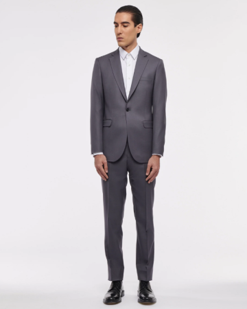 Costume Gris Col Classique