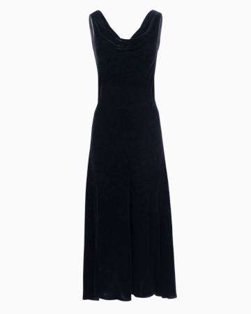 Robe Velours Noir