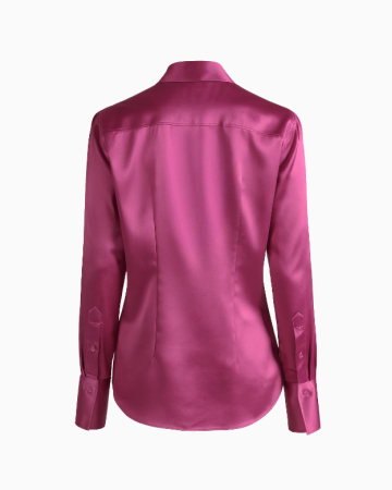 Chemise Satin Fuchsia