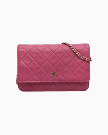 Sac On Chain Quilted Lambskin