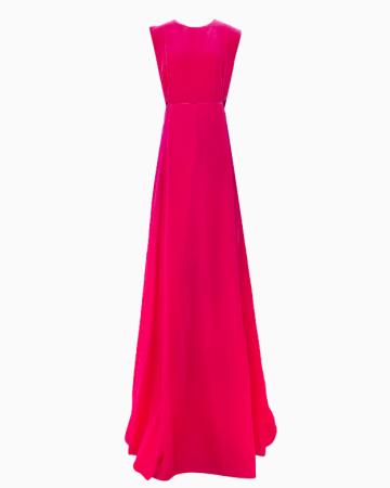 Robe Brilliant Pink Velvet