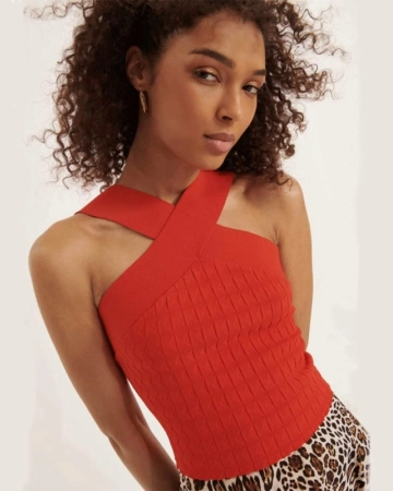 Top Prana Coquelicot