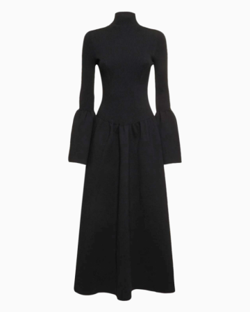 Robe Black Bell Sleeves FW 2023