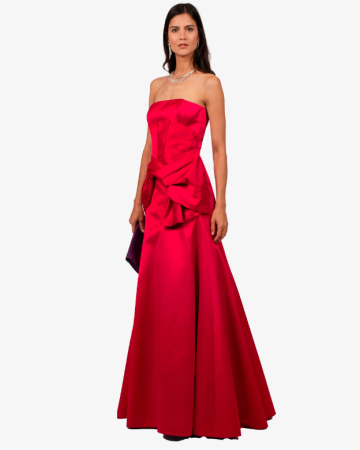 Robe Bustier Fuschia