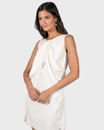 Robe Draped White