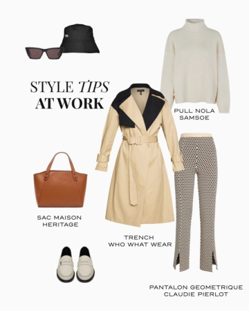 Pantalon Géométrique