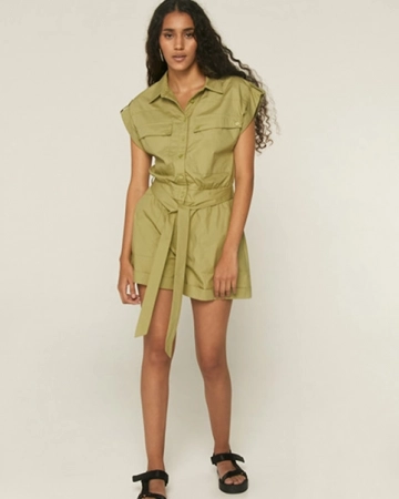 Combinaison Green Poplin