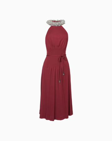 Robe  Tubereuse Bordeaux