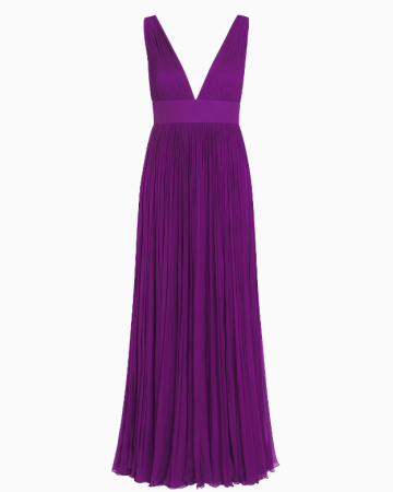 Robe Plissé Orchidée SS2008