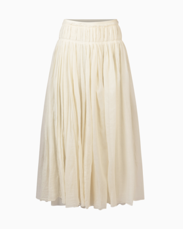 Jupe Crème Bohème Fw 2021 Gabriela Hearst