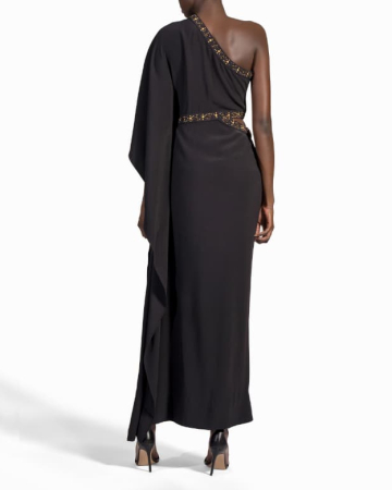 Robe Asymétrique Cloutée