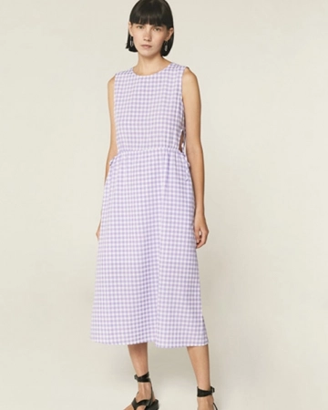 Robe Vichy Violette