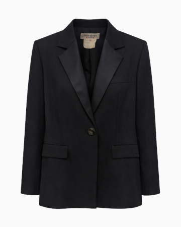 Ensemble Blazer Noir Classique Structuré FW2000