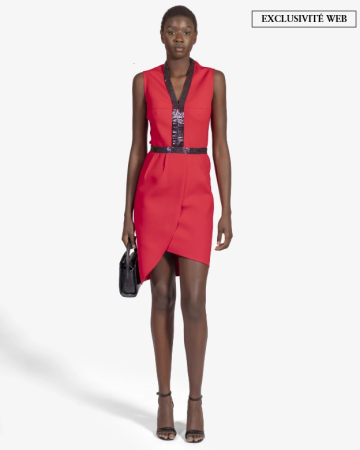 Robe Sequins Asymétrique - Exclusivité Web