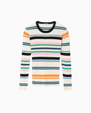 Pull à rayures  Multicolor
