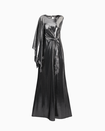 Robe Silver One Shoulder