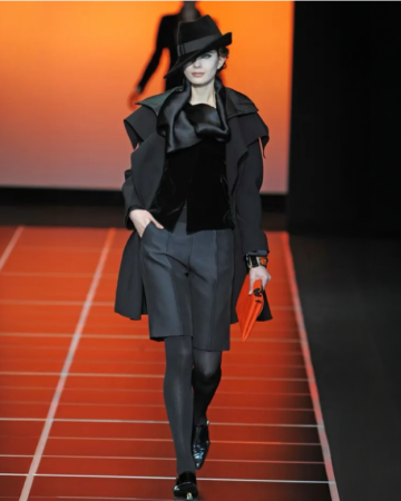 Top Col Bateau Satin FW2012