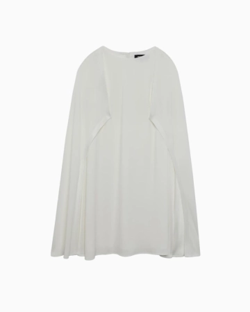 Robe White Cape