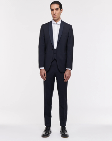 Smoking Deux Pièces Col Natté