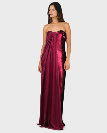 Robe Couture Burgundy