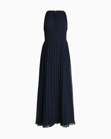 Robe Cocktail Bleu Marine- Exclusivité web