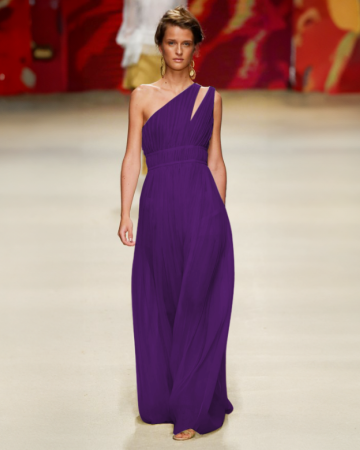 Robe Asymetric Purple