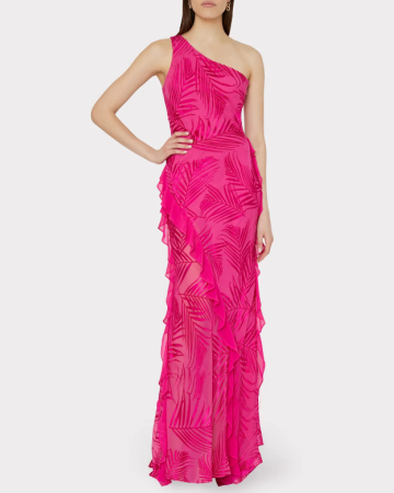 Robe Ryanna Chiffon Rose