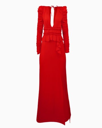 Robe Georgia Rouge