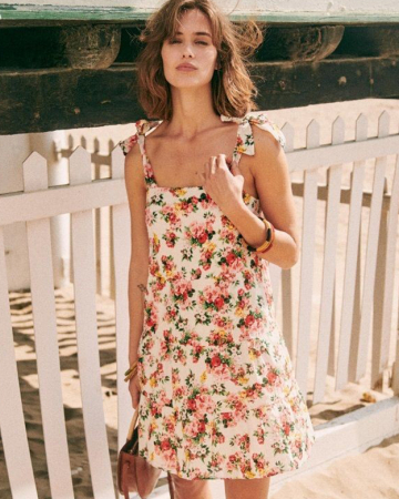 Robe Anne Fleurie-Exclusivité web