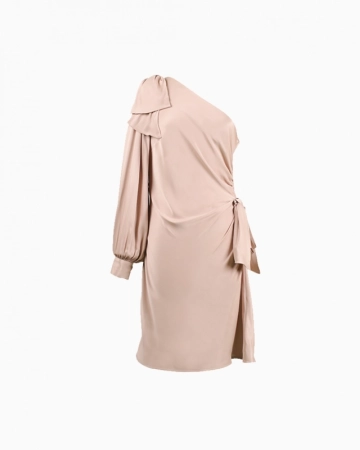 Robe Maples Bow Blush