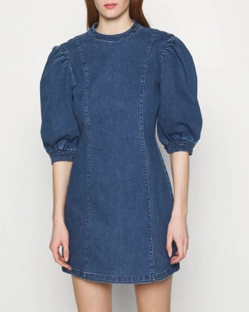 Robe Denim Balloon-Exclusivité web