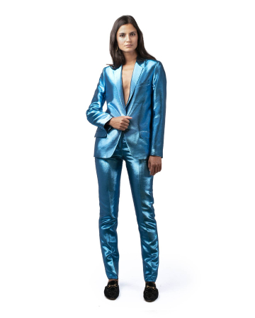 Pantalon Medhi Turquoise