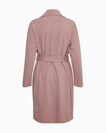 Manteau Classique Rose
