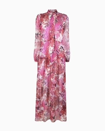 Robe Floral Fuchsia-Exclusivité web