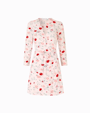 Robe midi Britt rose