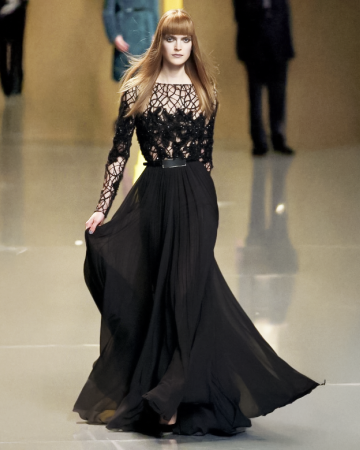 Robe  Black Plumetis FW 2012