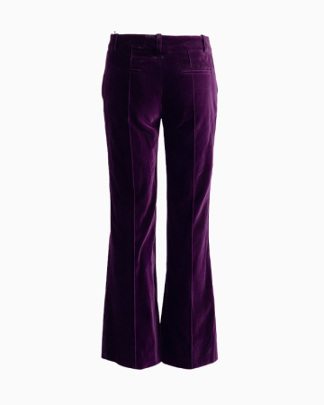 Pantalon Velours Prune FW2003 By Phoebe Philo