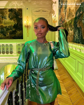 Robe Glitter Green