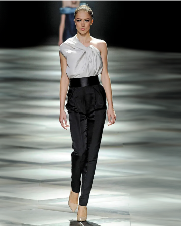 Top Blanc Drapé SS2009