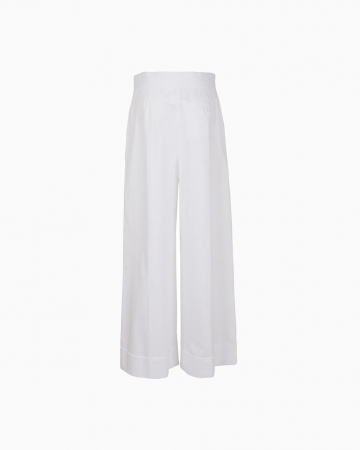 Pantalon Coton Blanc