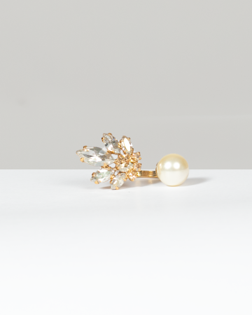 Bague Perle Ouverte