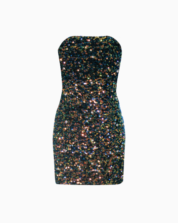 Robe Sequin Multicolor