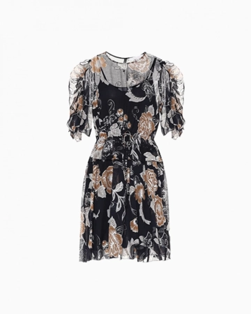 Robe Floral Light Dark