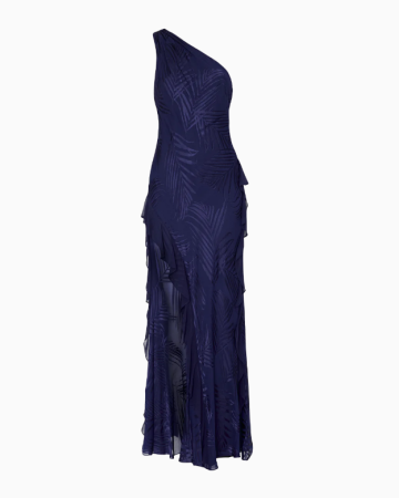 Robe Ryanna Chiffon Bleue