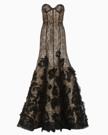 Robe Black Lace