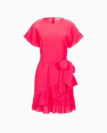 Robe Fucshia Volants