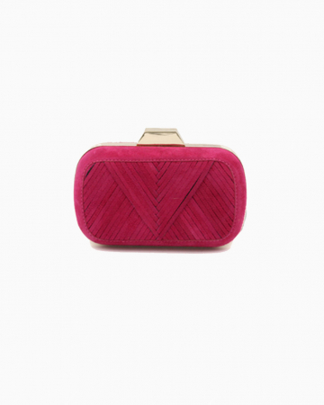 Minaudière Shell Fuschia