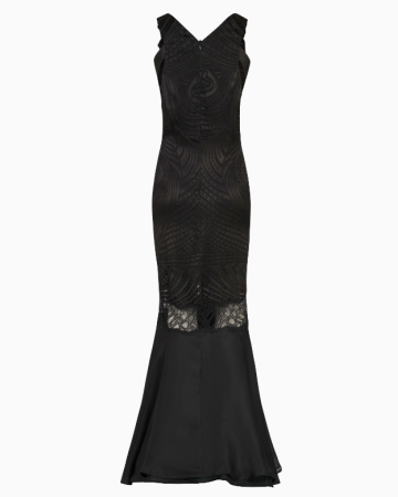 Robe Black Siren Lace