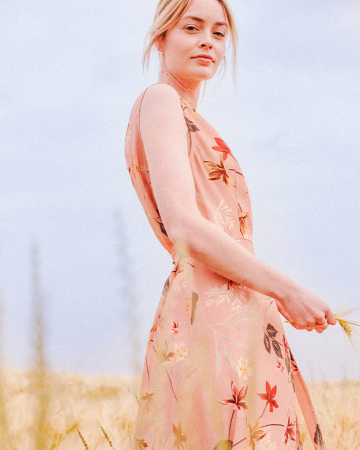 Robe Floral Wrap-Exclusivité web